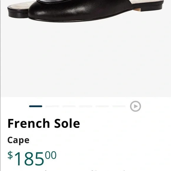 French Sole Loafer/Mule - Picture 6 of 6